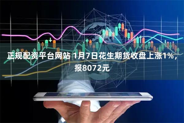 正规配资平台网站 1月7日花生期货收盘上涨1%，报8072元
